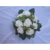 Bouquet mariée ivoire vert