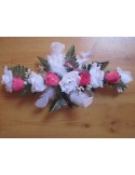 Composition de fleurs pour table de mariage dimension: 50cm
