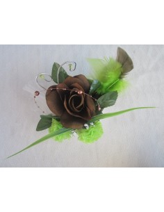 Centre de table pour mariage thème chocolat anis Diamêtre 16cm