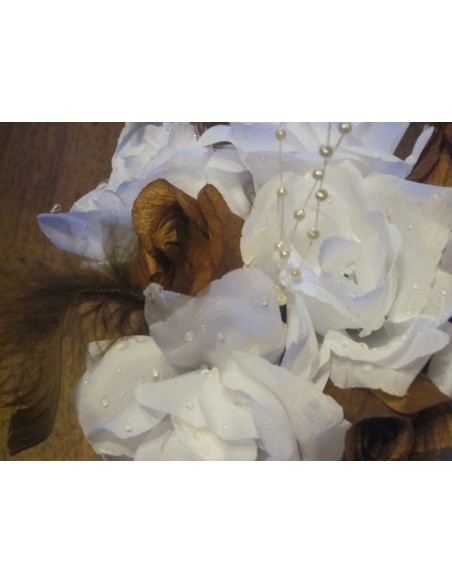 Bouquet demoiselle d'honneur chocolat pour un mariage fleurit Bouquet demoiselle d'honneur chocolat pour un mariage fleurit