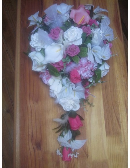 LOT Mariage 817: Décoration de voiture, bracelets et boutonnières