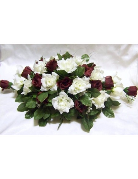 Décoration de table pour cérémonie, mariage: 50 cm avec des Roses