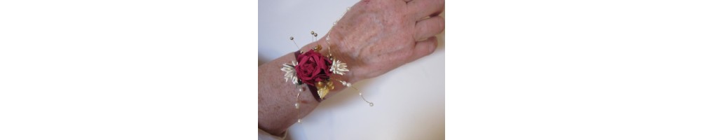 Bracelet de fleurs